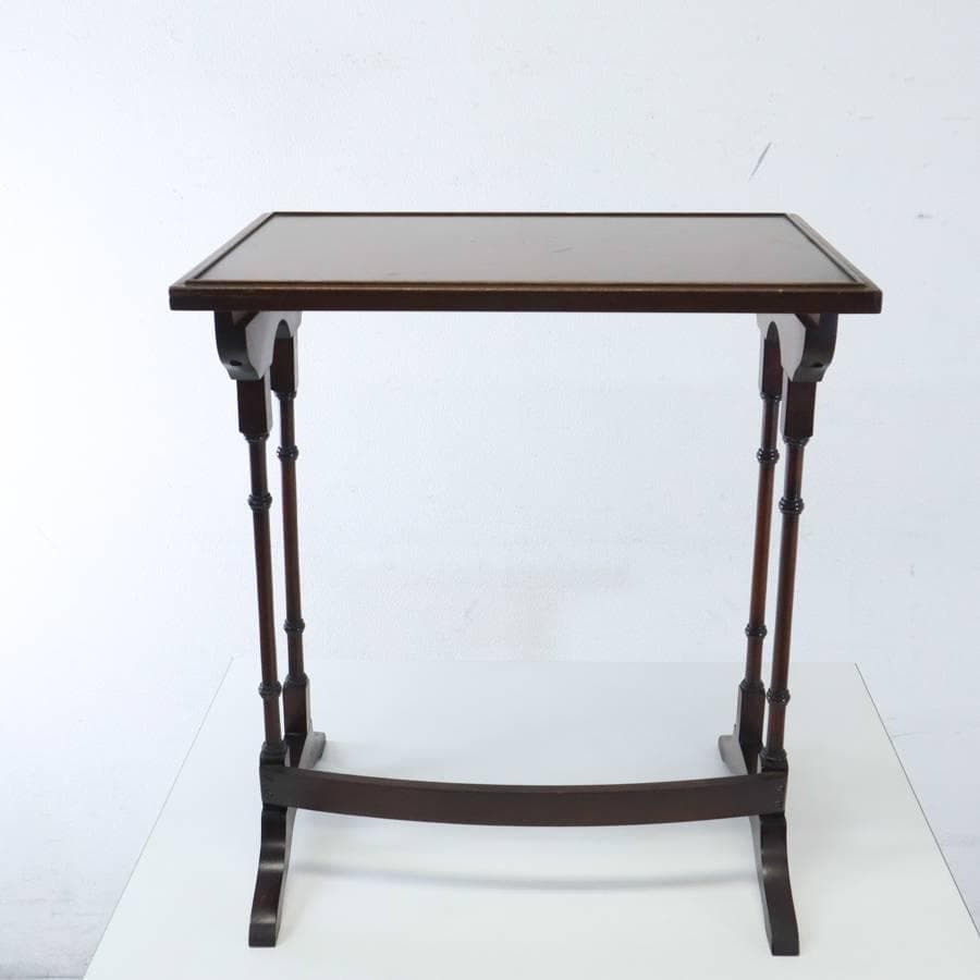 英国アンティーク調 サイドテーブル 花台 飾り台 シノワズリ調 脚部