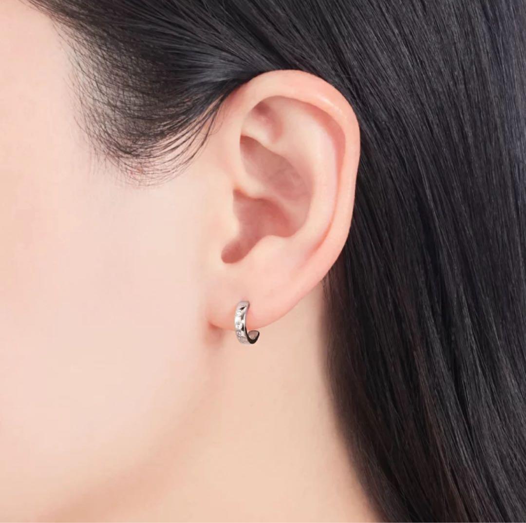 極美品 TSUTSUMI ジュエリーツツミ プラチナダイヤモンドピアス