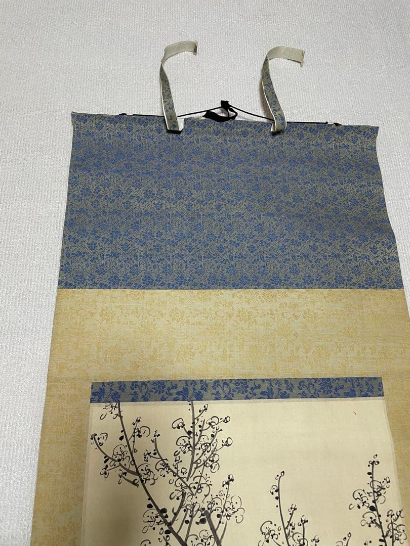 墨梅図 掛軸 古美術