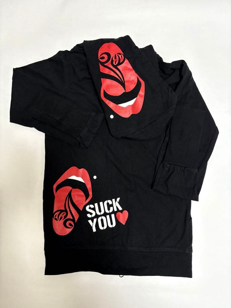 Asid Black Cherry パーカーサルエルパンツセット