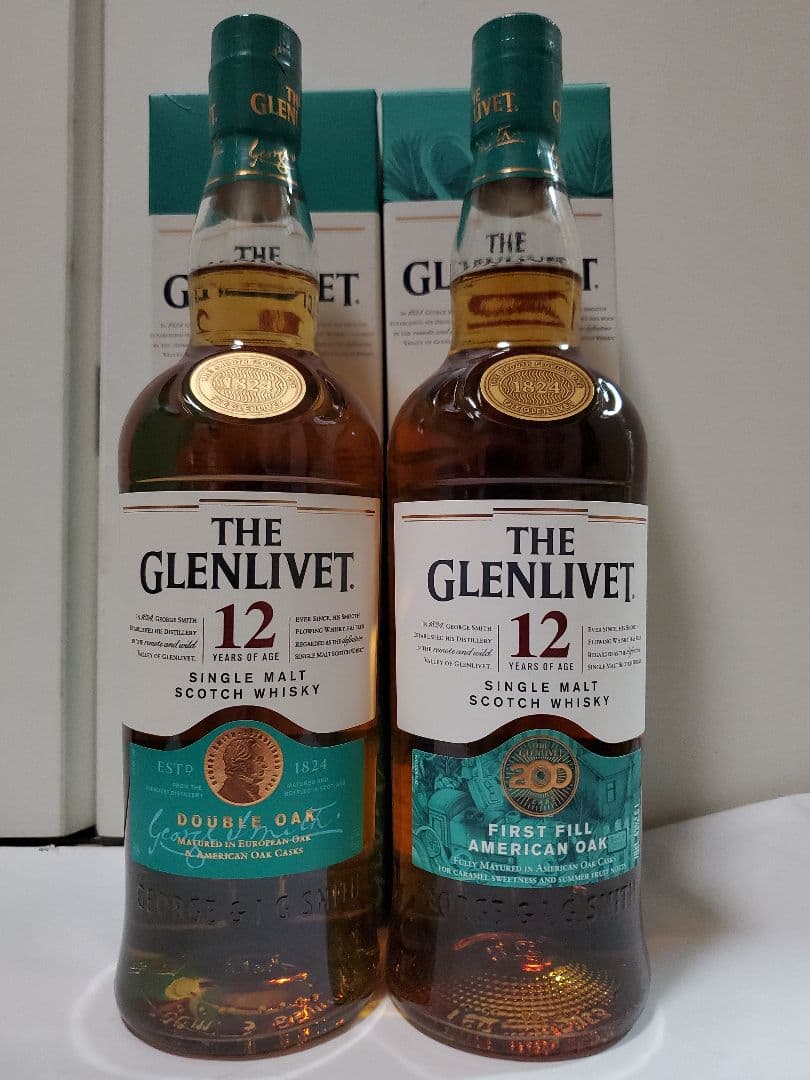 グレンリベット12年&グレンリベット12年200周年記念限定ボトルセット