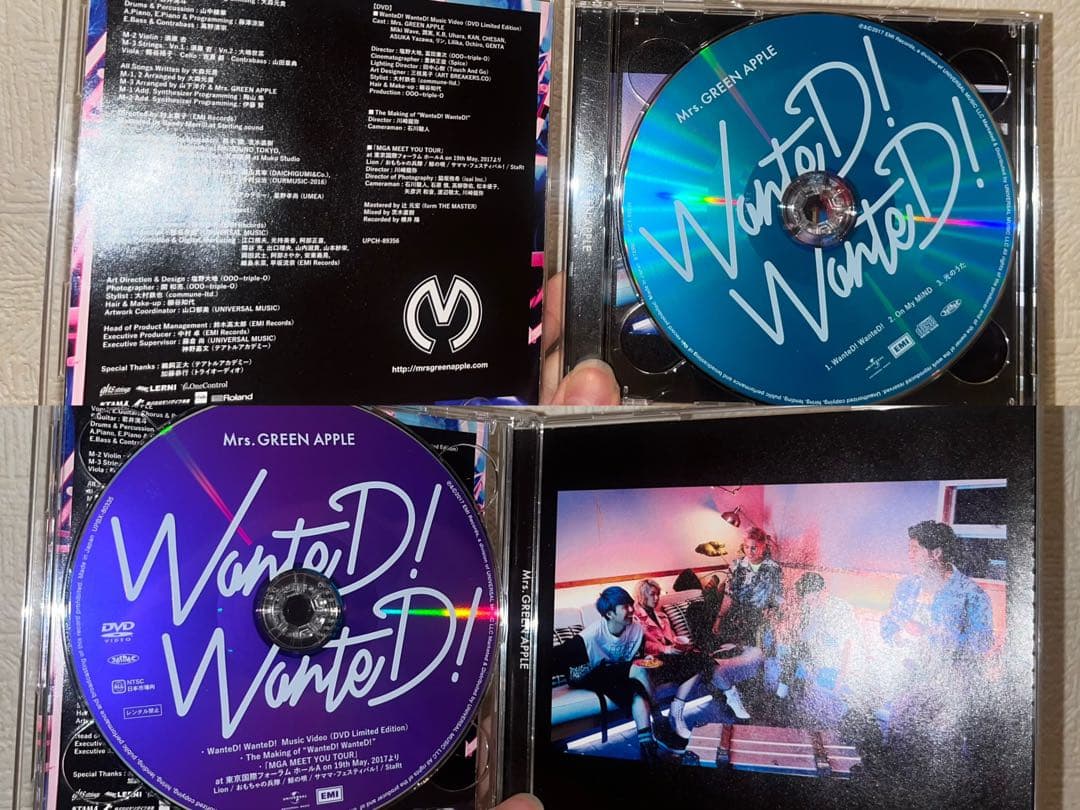 メメル かりー ページ Mrs. GREEN APPLE CDコレクション