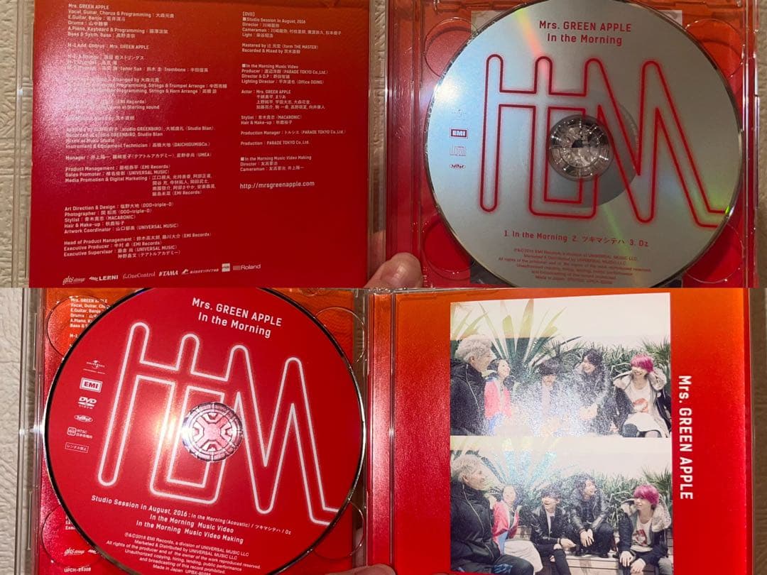 メメル かりー ページ Mrs. GREEN APPLE CDコレクション