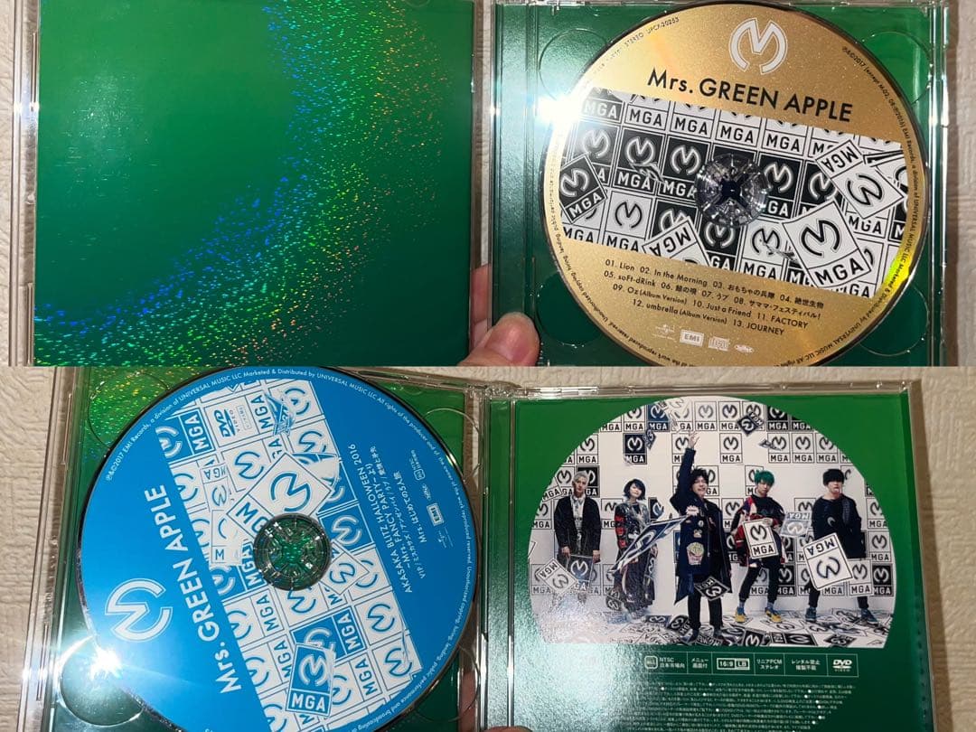 メメル かりー ページ Mrs. GREEN APPLE CDコレクション