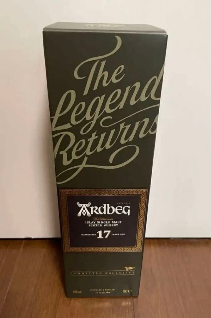 Ardbeg 17年 The Legend Returns 700ml