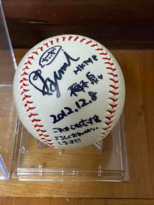 HKT48 梅本泉 直筆サインボール 福岡ソフトバンクホークス投げ込み用ボール