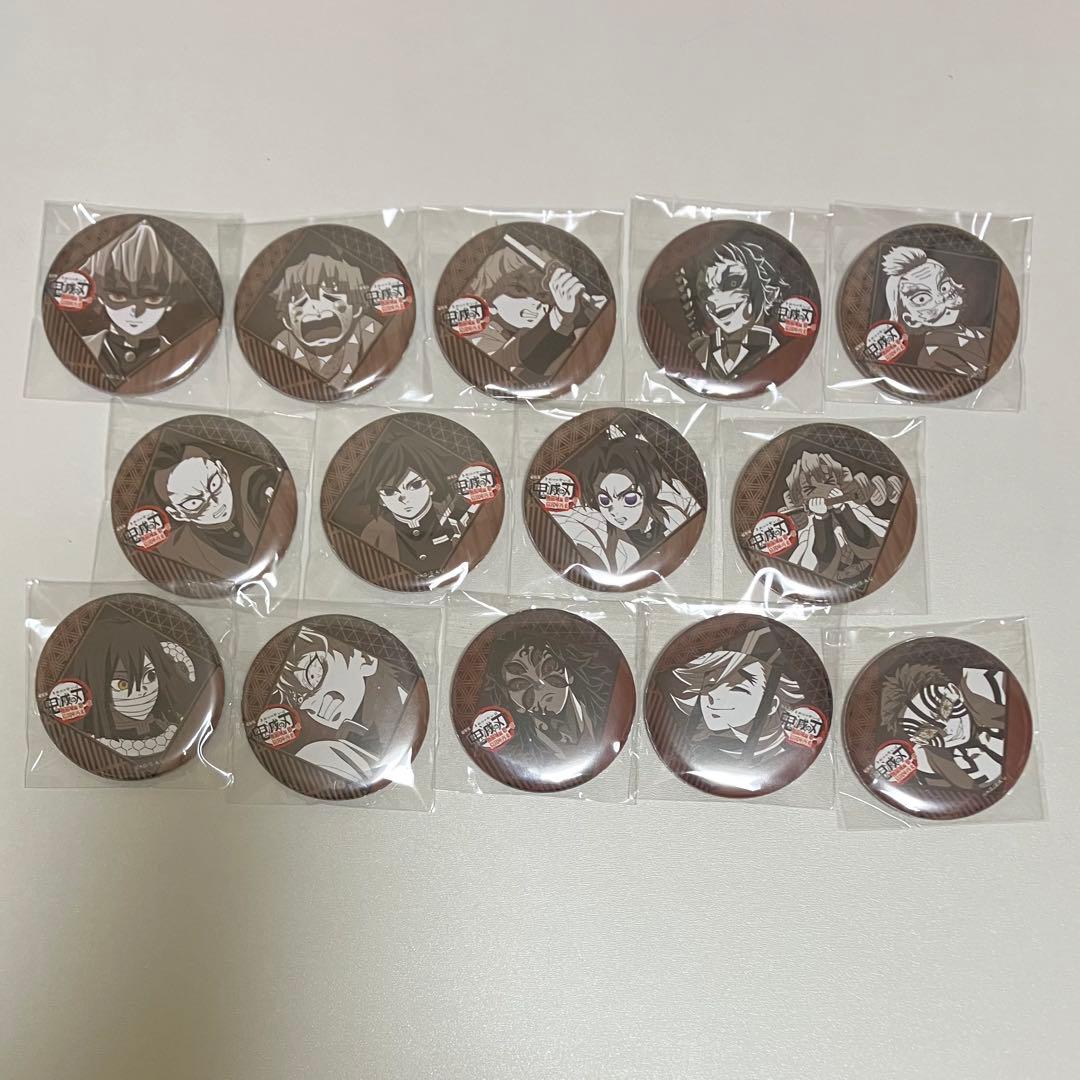 鬼滅の刃 ダイニング お楽しみくじ 缶バッジ セミコンプセット ヒロマ