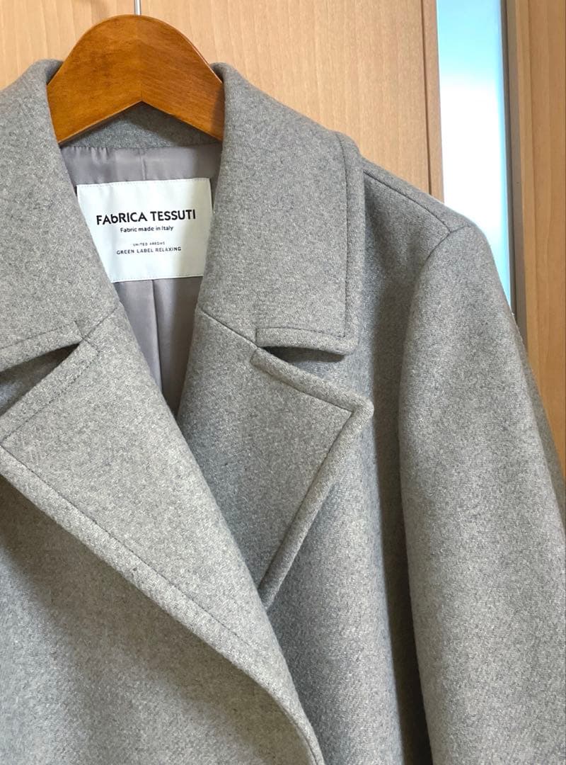 ☆極美品☆　グリーンレーベル　定価39,600円　ファブリカ チェスターコート