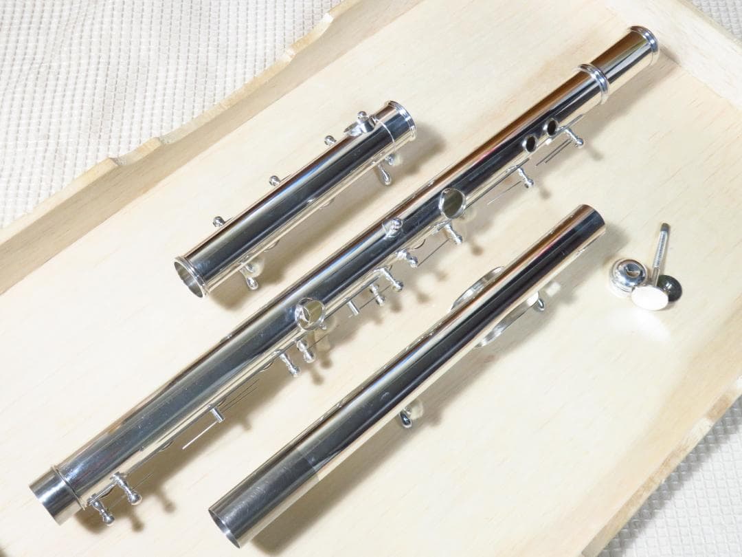 全タンポ＆ヘッドコルク交換済　フルート ヤマハESTABRISHED 211S