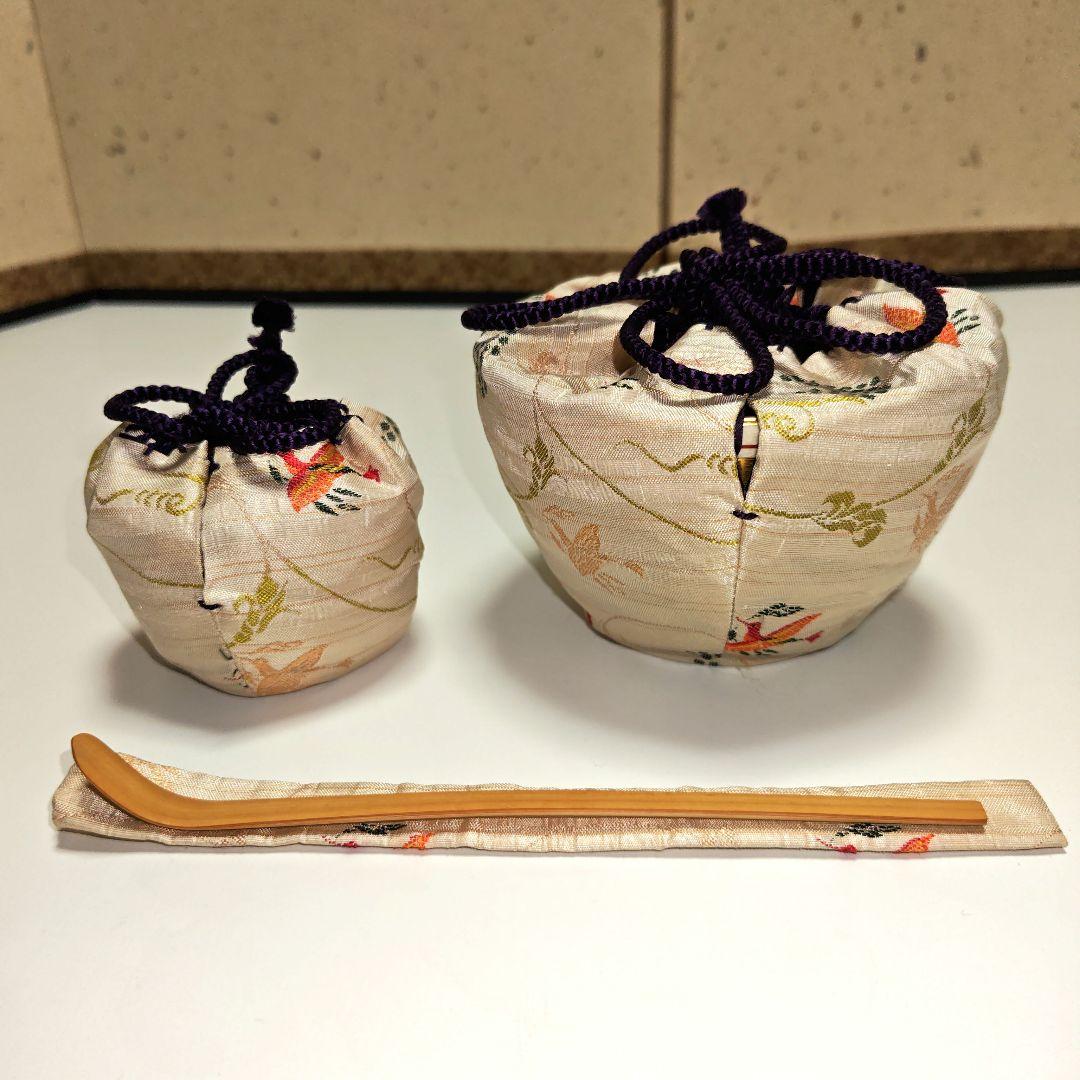 新春セール！　茶道具　黒菊毛彫茶箱