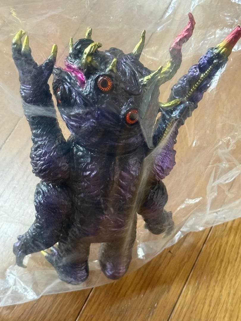 貴重 スカルヘッドバット インディーズソフビ マーミット モンスター フィギュア