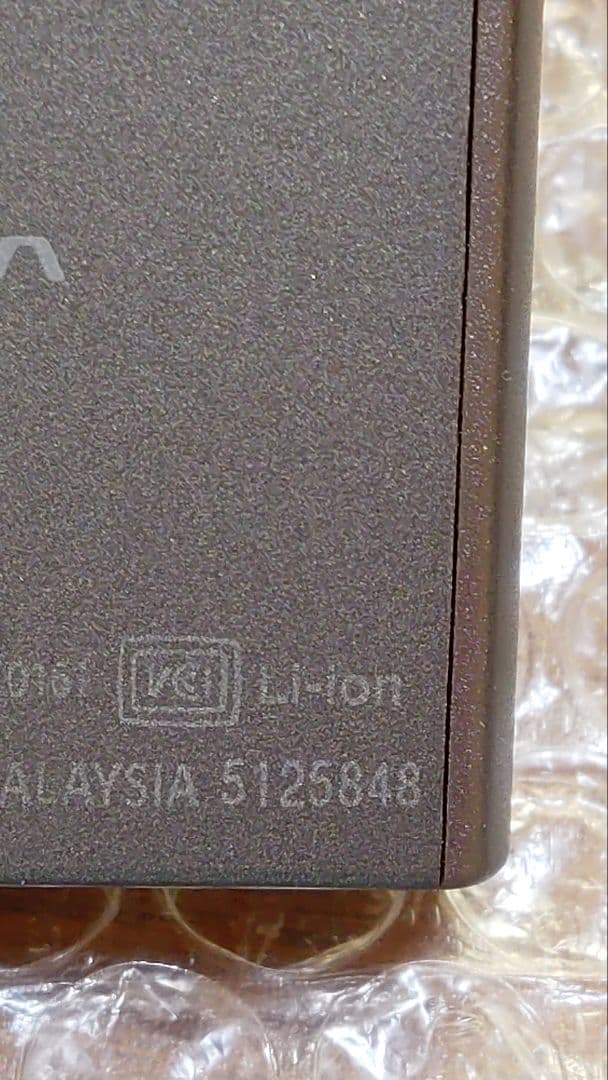 ソニーウォークマン　NW−A35　管理ナンバー9916