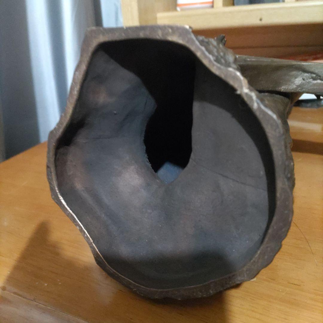 大道寺光弘ブロンズ製女性像 木もれびのなかで約35cm