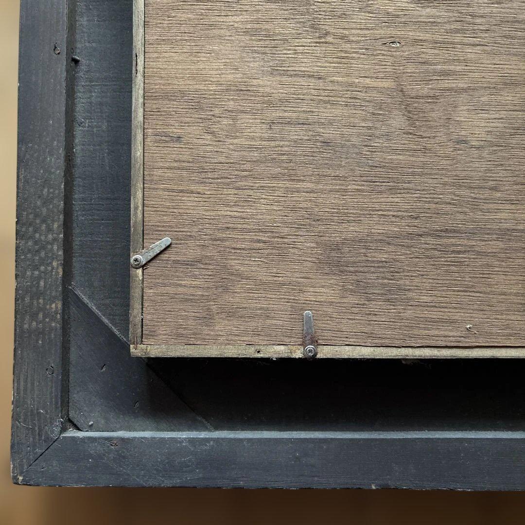 桜島　水彩画　作者不明