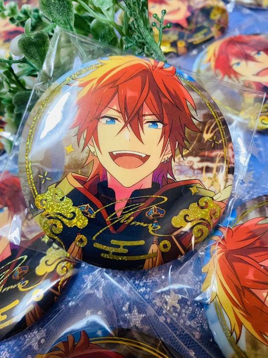 燐音 あんさんぶるスターズ　あんスタ 中国 招募缶バッジ 開花後 限定スカウト