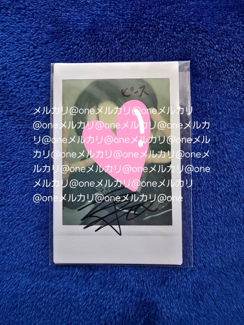 RIIZE ショウタロウ 直筆サイン入り チェキ ポラ 代々木公演 B賞