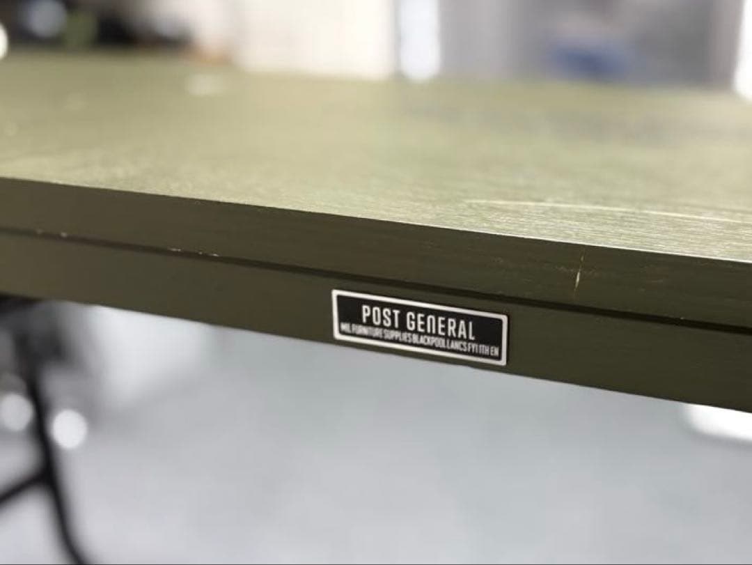 POST GENERAL ポストジェネラル 折り畳みテーブル デスク