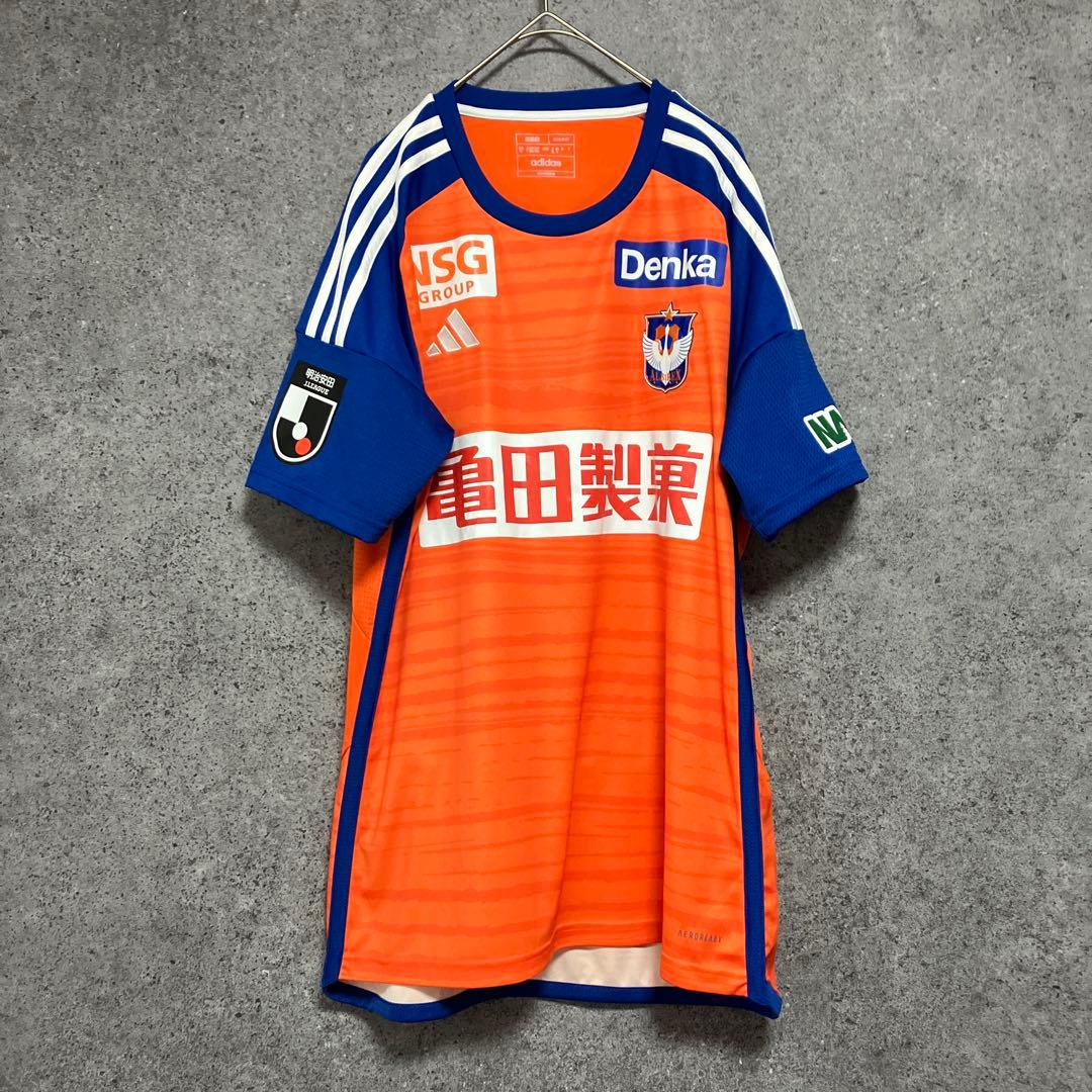 アルビレックス新潟　サッカー　2023年　ユニフォーム　アディダス　公式　L