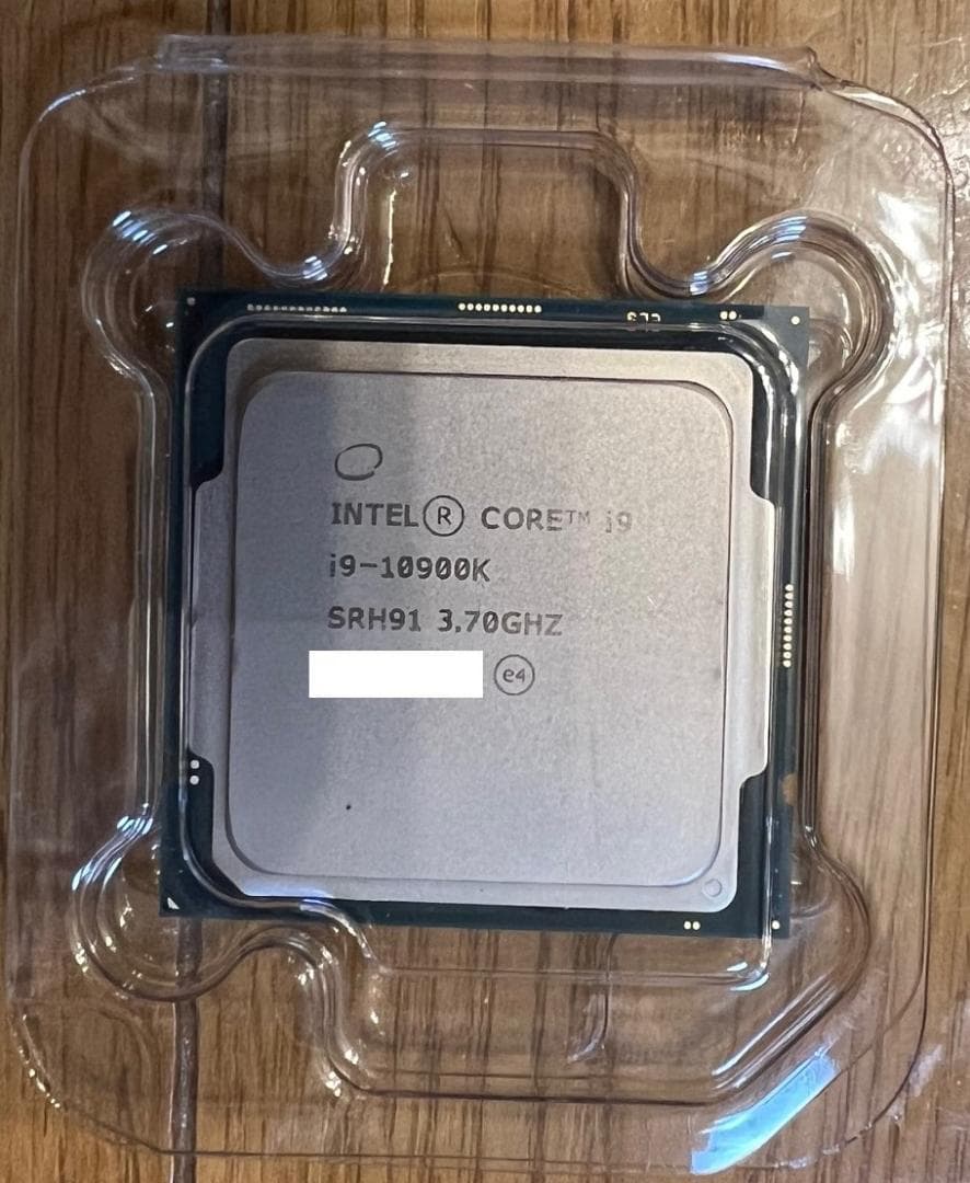 【当たり個体】Intel Core i9 10900K 3.70GHz CPU
