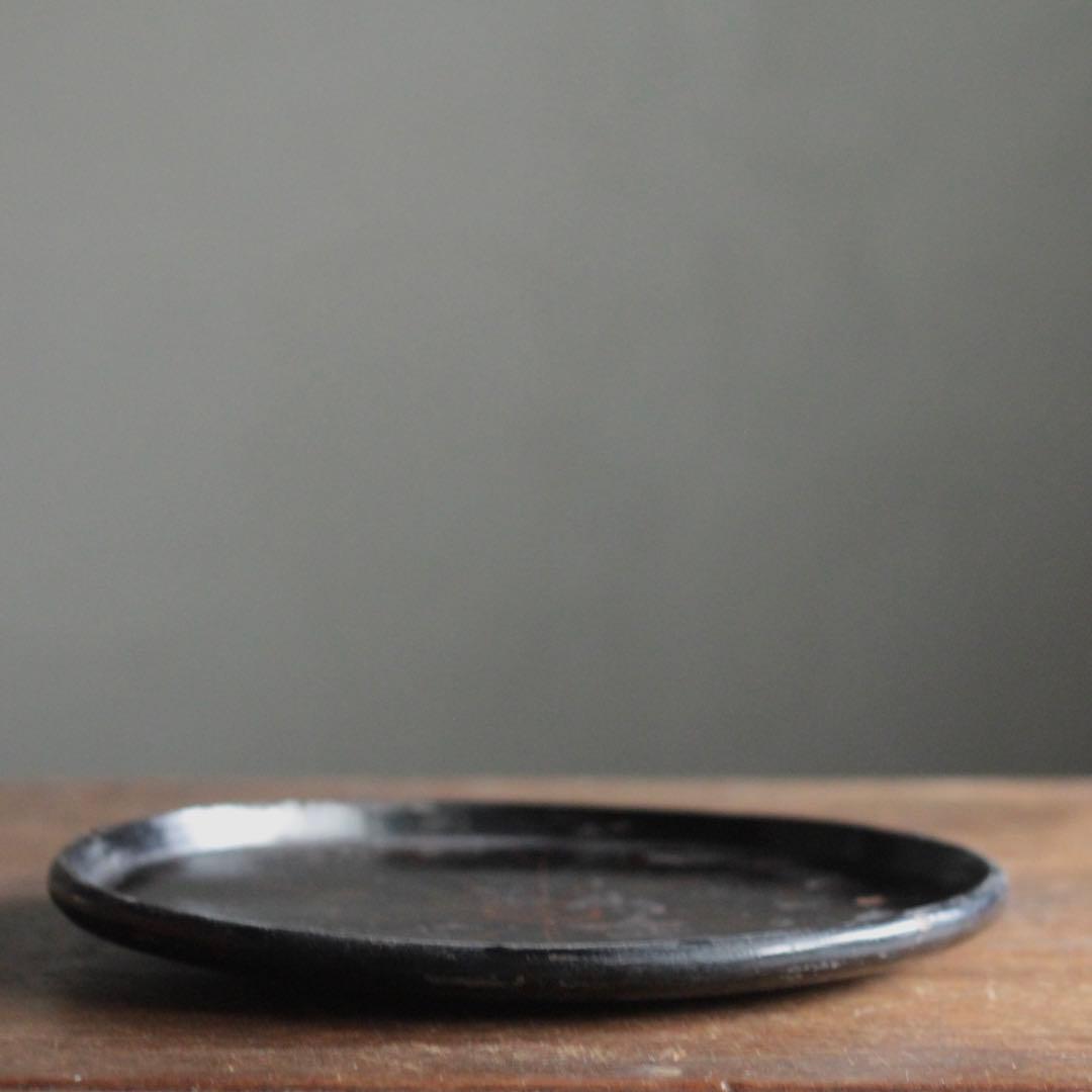 朽木塗 盆 朽木盆 No.3 古美術 古道具 アンティーク 枯れ盆 やつれ盆