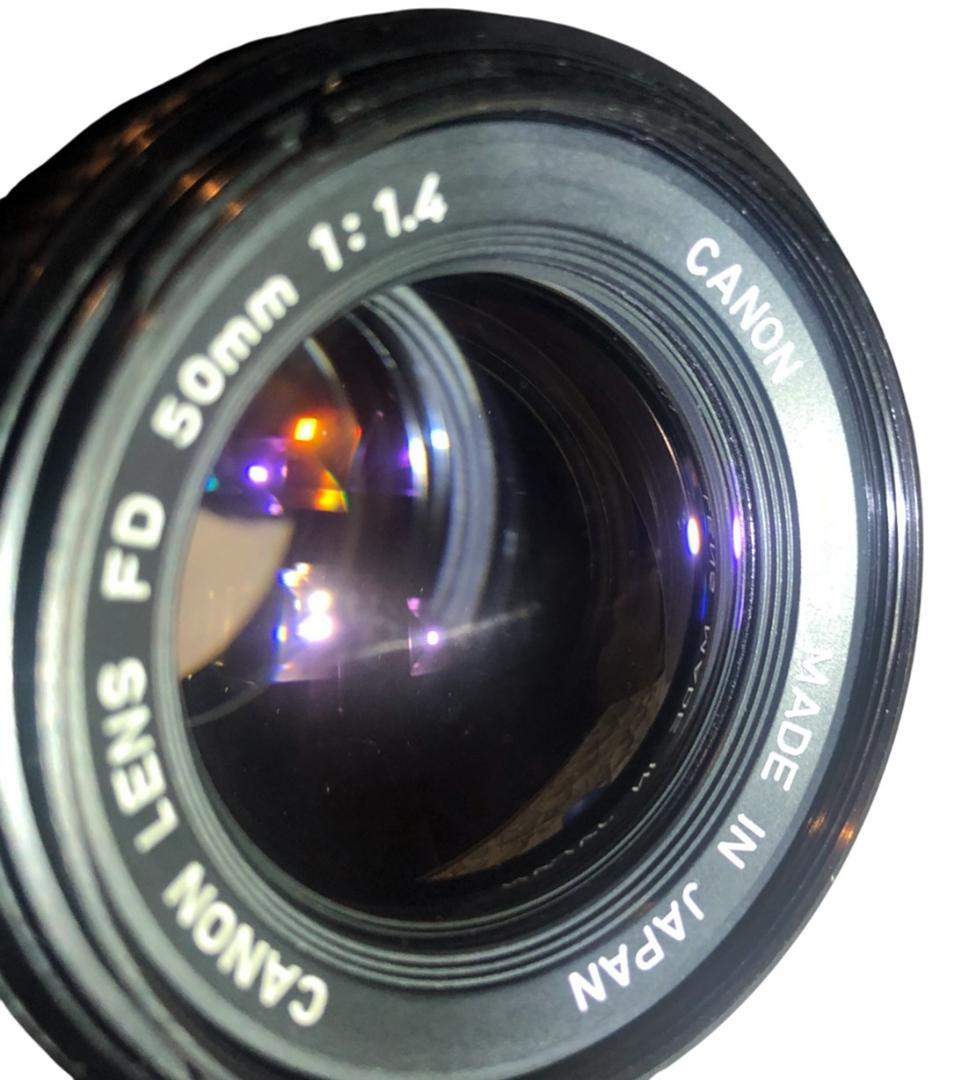 フィルムカメラ Canon AE-1 Program + D. BACK + FD 50 1.4