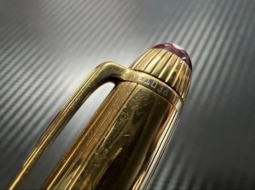 美品 モンブラン マイスターシュテュック 1442 ソリテール 万年筆 EF