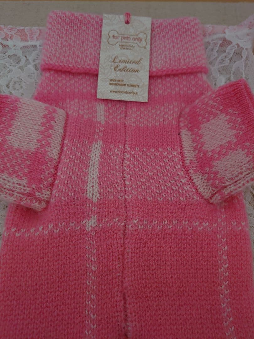 for pets only新品スペシャルオーダーカシミア・ミラノ店限定品Sサイズ