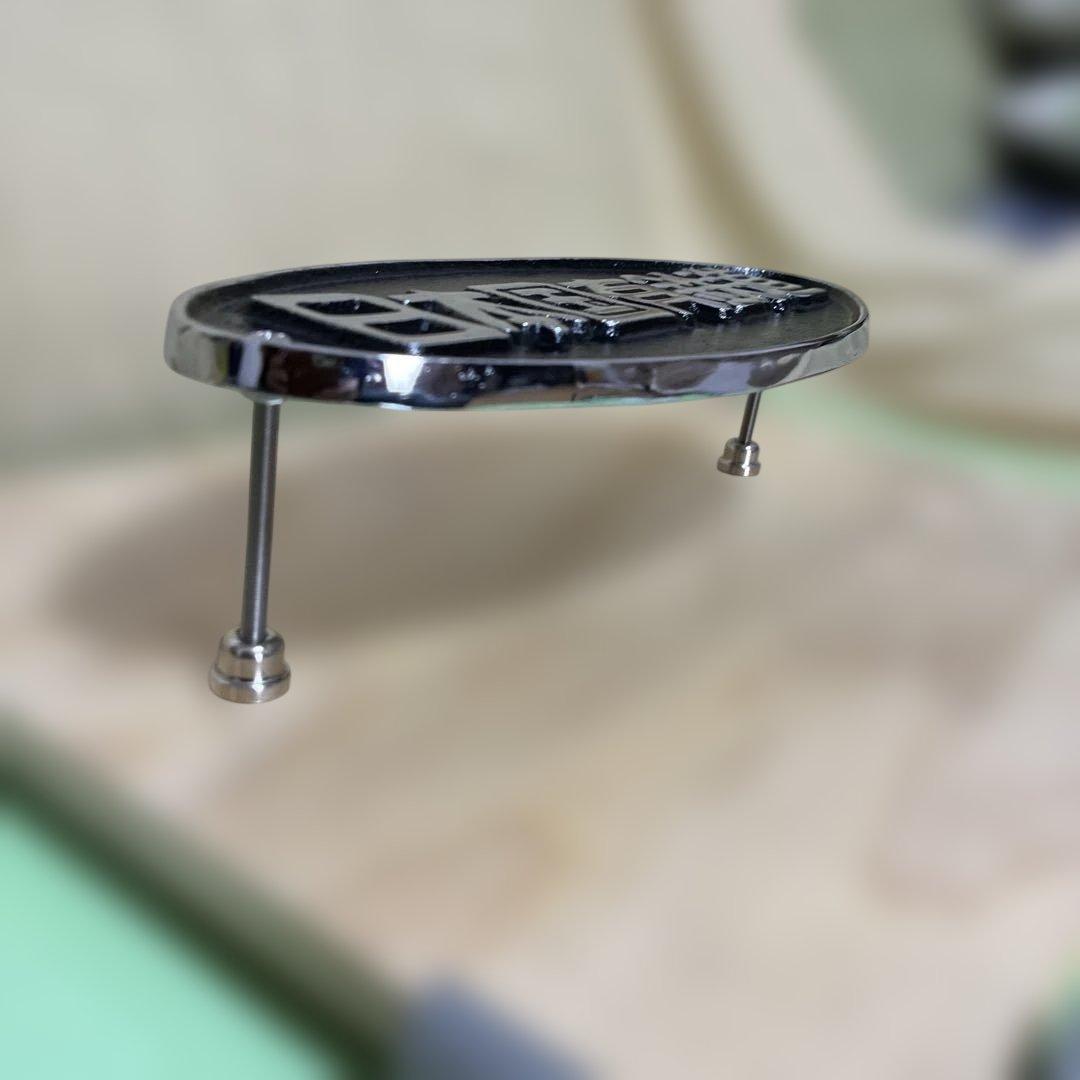 日本国有鉄道 鋳鉄製　楕円形金属プレート 鉄道グッズ　コレクション　正規品