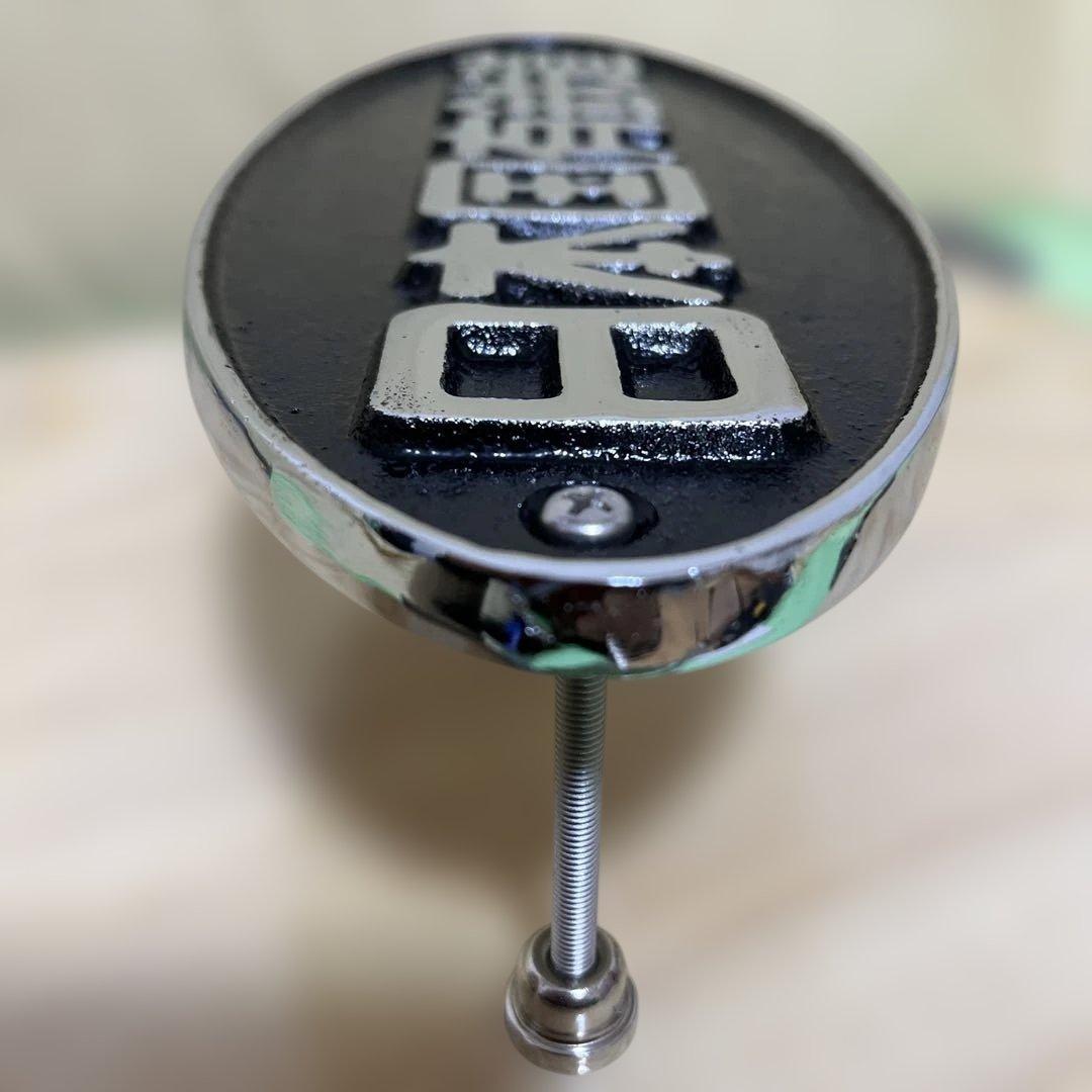 日本国有鉄道 鋳鉄製　楕円形金属プレート 鉄道グッズ　コレクション　正規品