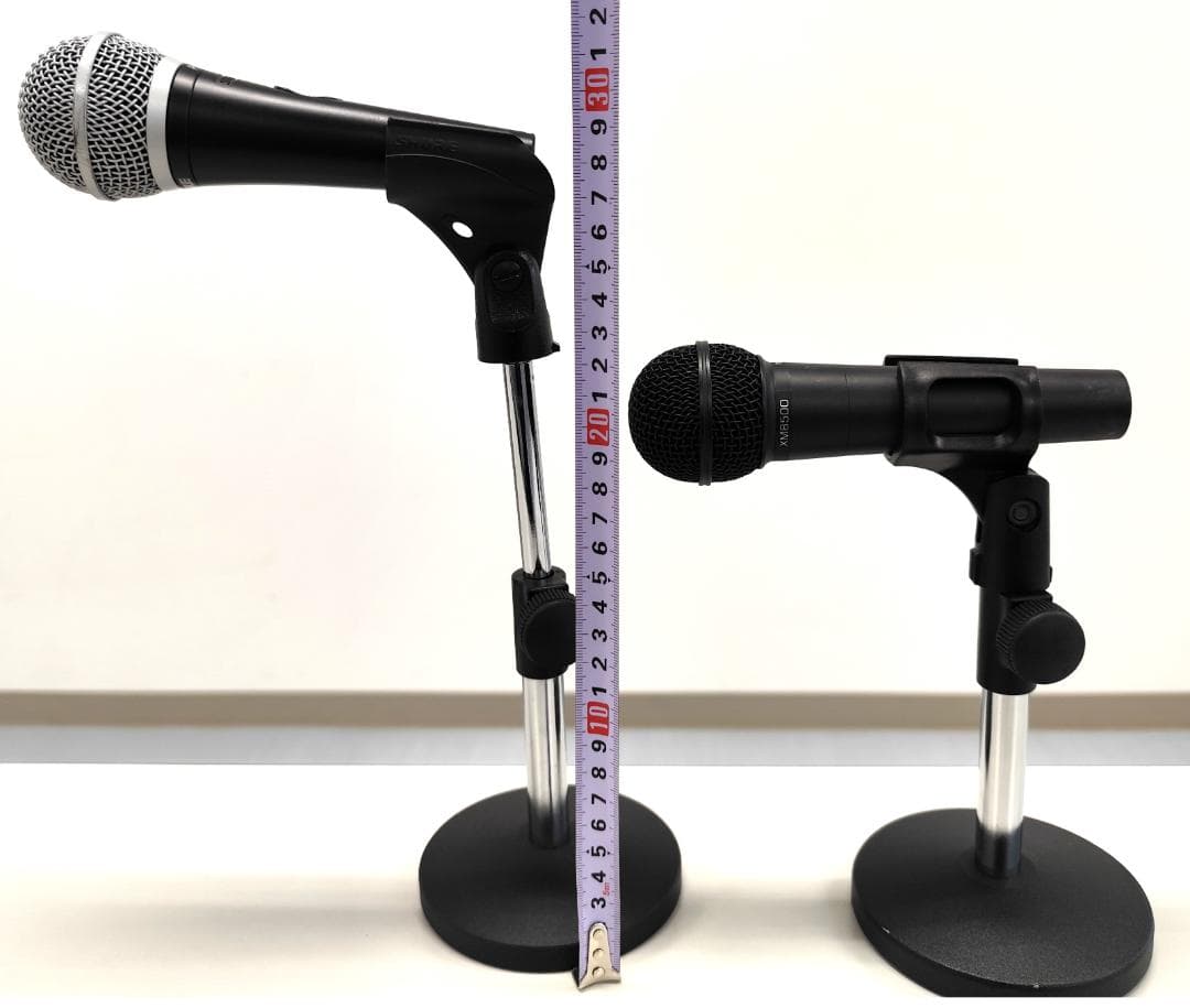 BEHRINGER & SHURE ダイナミック型ボーカルマイク 4本セット+α