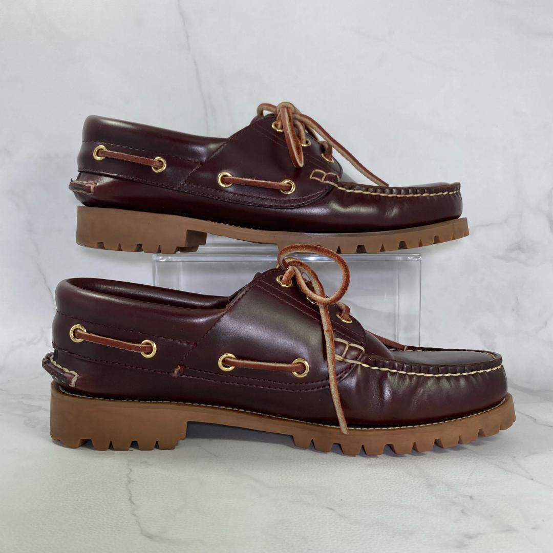 【美品】REGAL JE38 デッキシューズ 24.5㎝ ブラウン