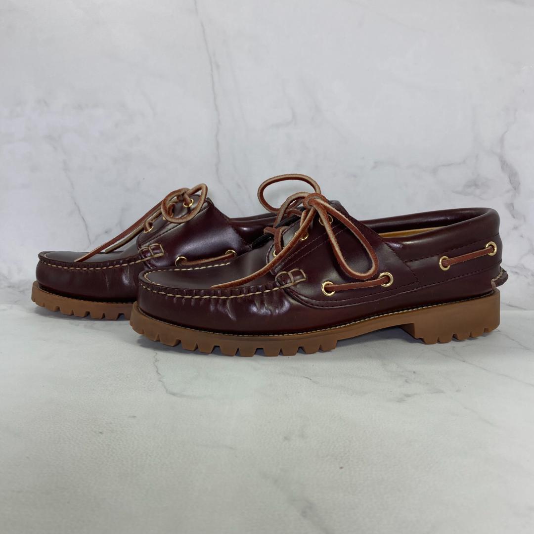 【美品】REGAL JE38 デッキシューズ 24.5㎝ ブラウン