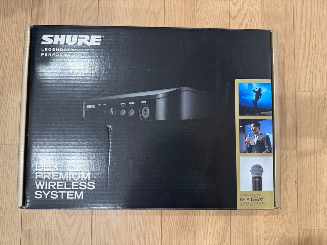配信機器・PA機器・レコーディング機器 SHURE BLX PREMIUM WIRELESS SYSTEM