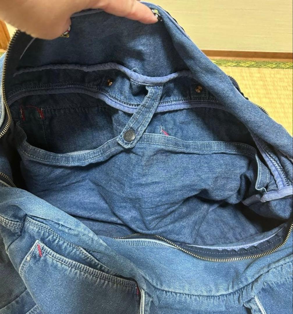 希少！初期　 ラゲッジレーベル 吉田カバン　デニムボストン