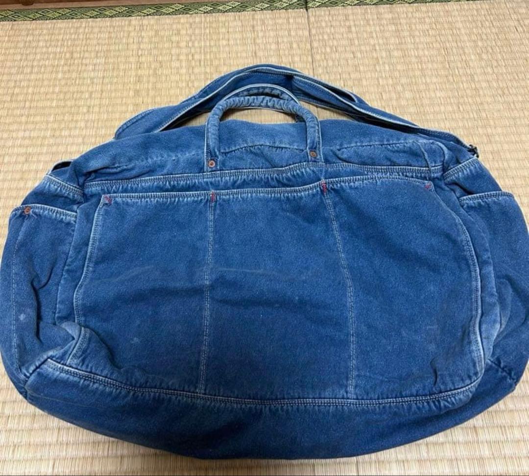 希少！初期　 ラゲッジレーベル 吉田カバン　デニムボストン