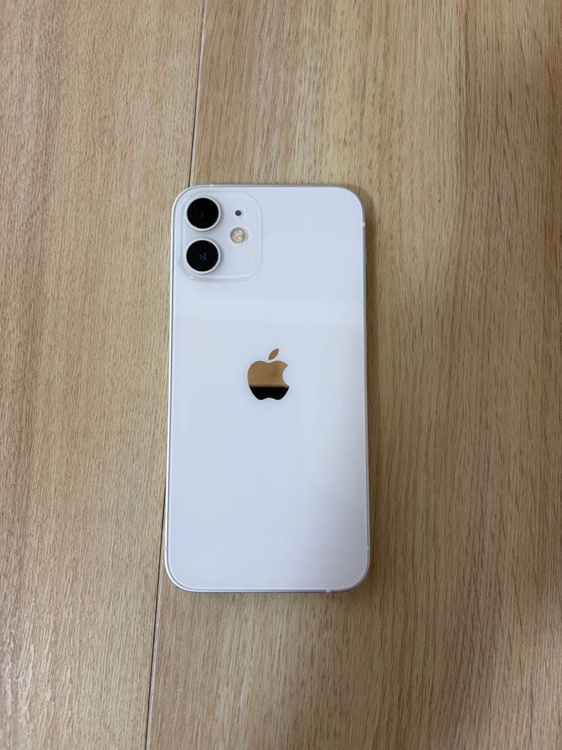 美品★iPhone 12 mini 白／256GB／SIMフリー