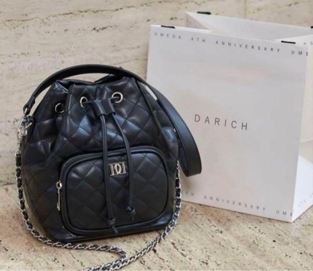 Darich ダーリッチ ノベルティ　DDキルティングハンドルバッグ