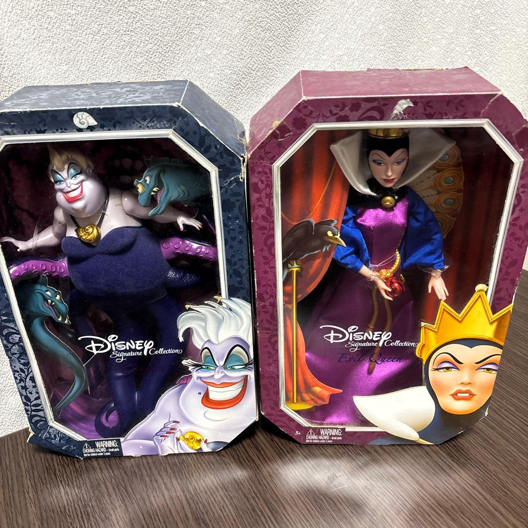 ディズニー 白雪姫◆エビルクイーン リトルマーメイド アースラフィギュア マテル