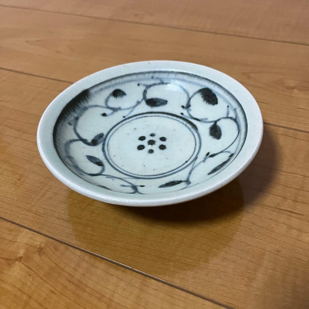 小嶋亜創『絵付け安南浅鉢』初期伊万里 李朝 古唐津 黒高麗 オンギくらわんか