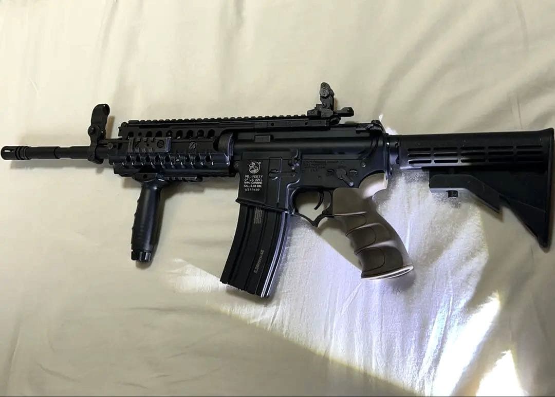 東京マルイ S-SYSTEM M4カービン 金属ハンドガード +カスタム