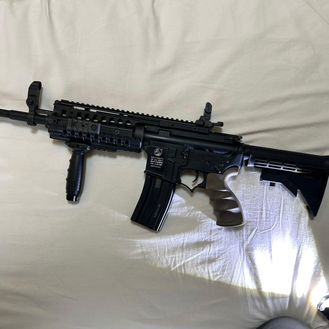 東京マルイ S-SYSTEM M4カービン 金属ハンドガード +カスタム