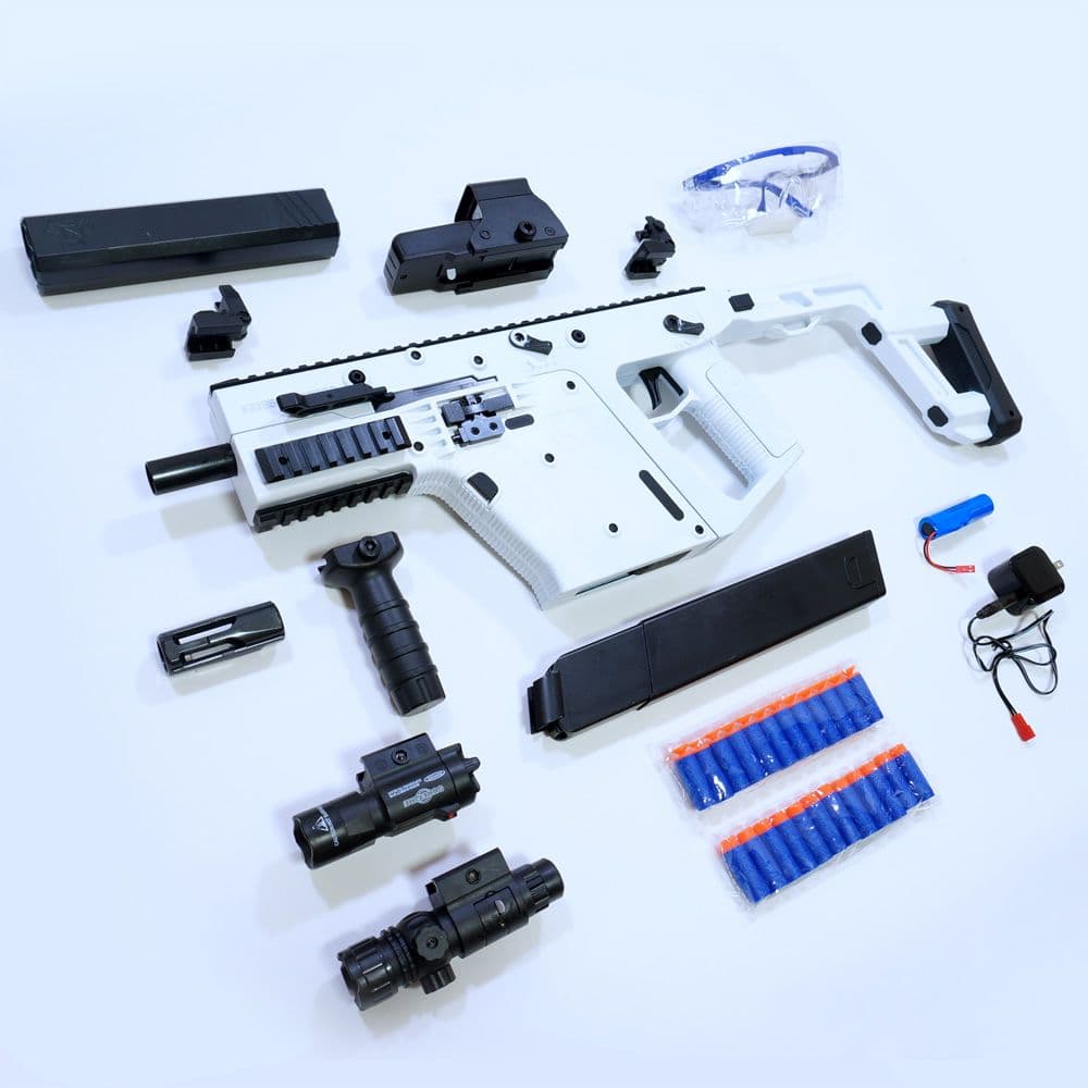 クリスベクター アルパイン・ホワイト [ リペイント ] 海外製 電動ナーフガン