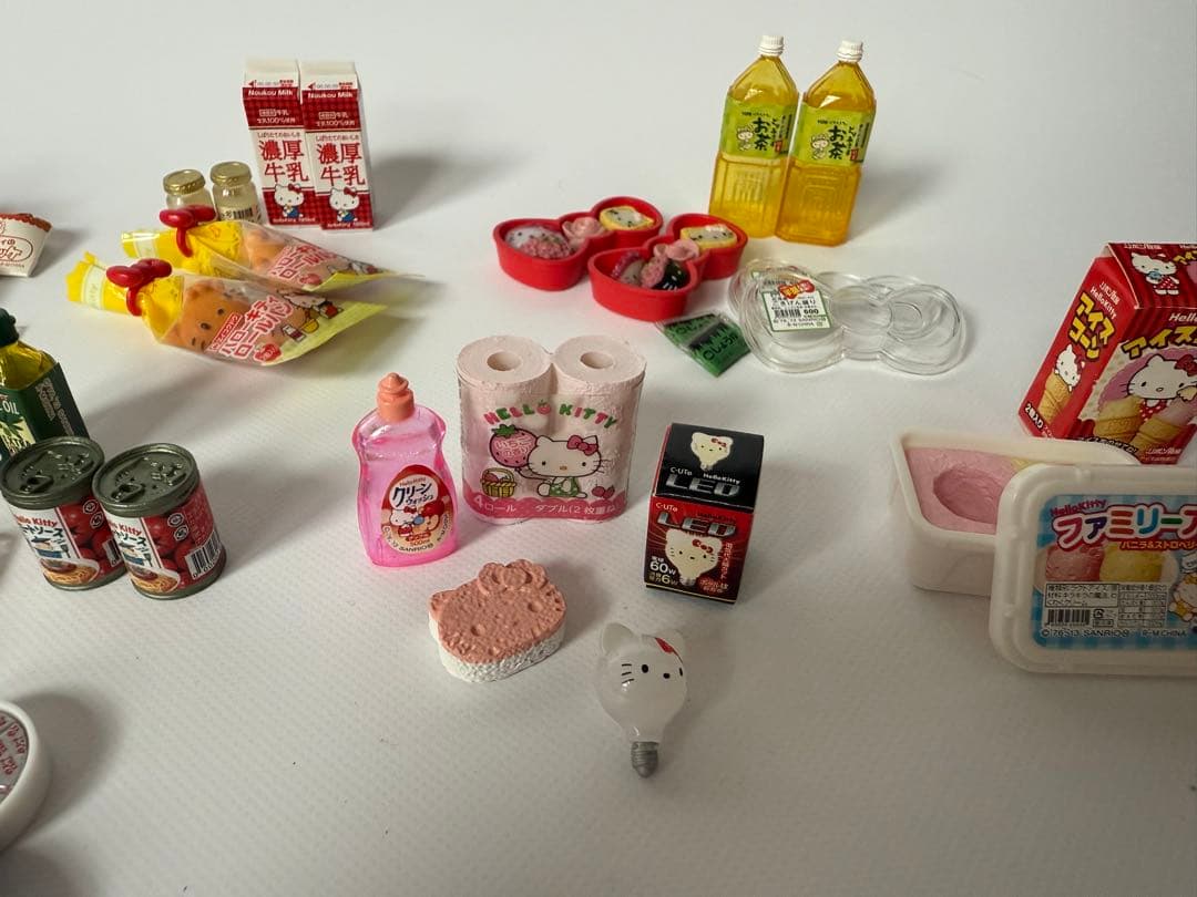 注意【3番6番は1セットです】リーメント ハローキティ スーパーマーケットセット