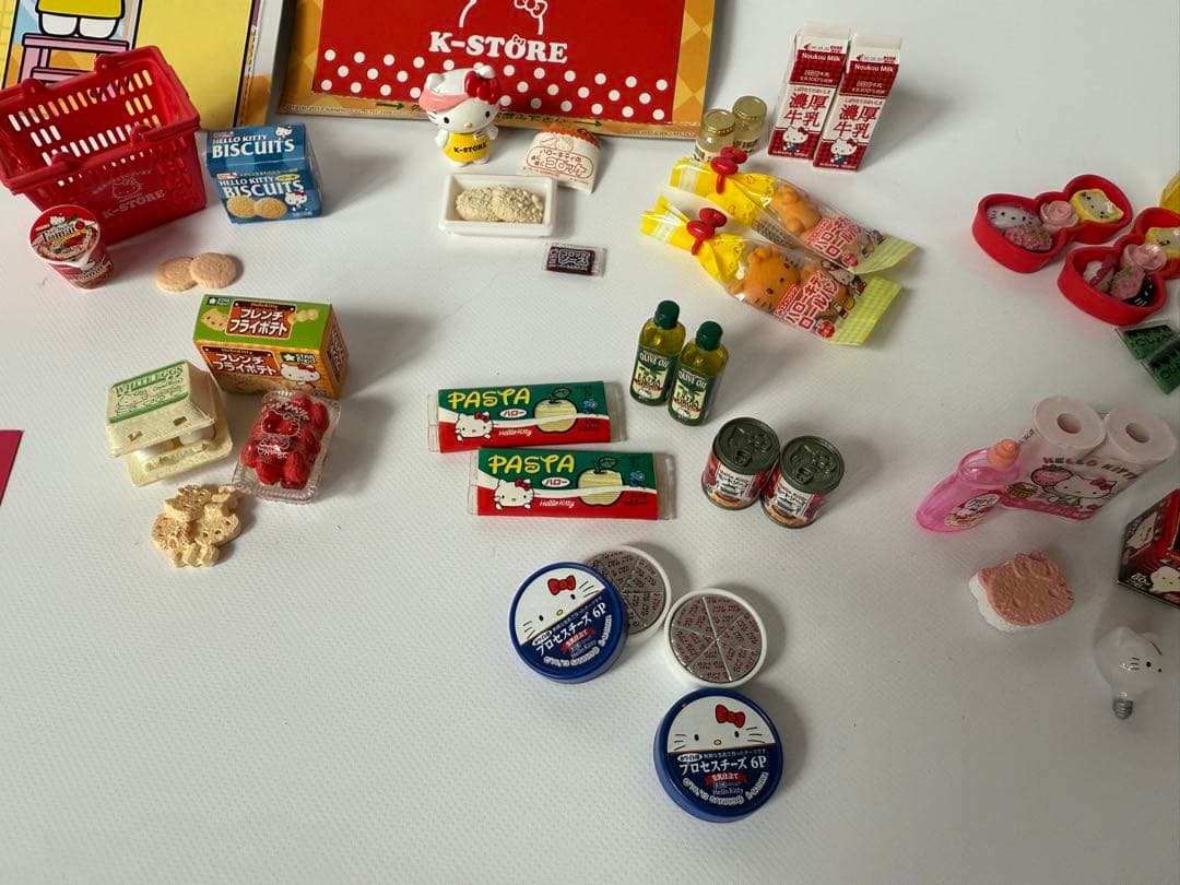 注意【3番6番は1セットです】リーメント ハローキティ スーパーマーケットセット