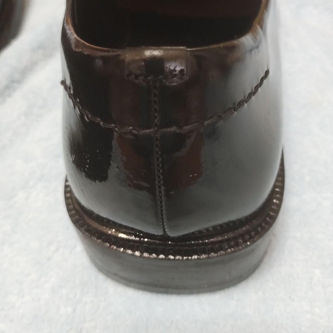 30cm！11D希少グッチGUCCIスクエアトゥドレスシューズ美品！