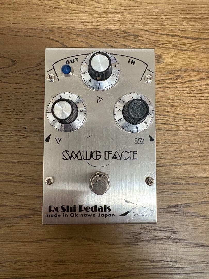 RoShI Pedals SMUG FACE Si ギターエフェクター　fuzz