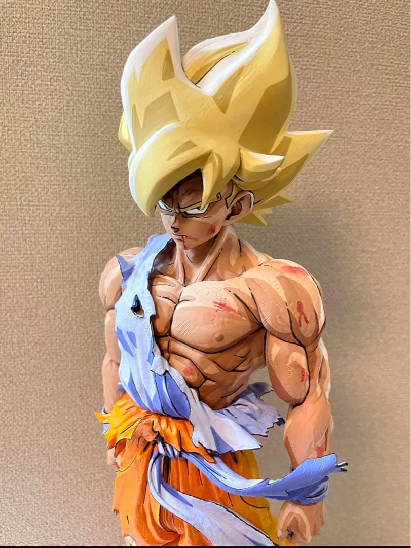 ★髪造形★SMSP ドラゴンボールZ 超サイヤ人 孫悟空 リペイント