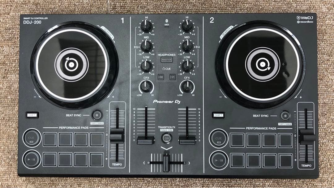 【美品】　Pioneer DJ DDJ-200 DJコントローラー