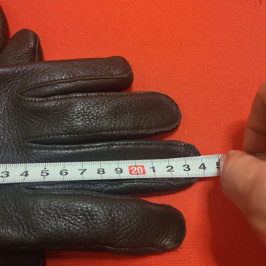 バンソン vanson ショット オールド レザー手袋 S カウレザー