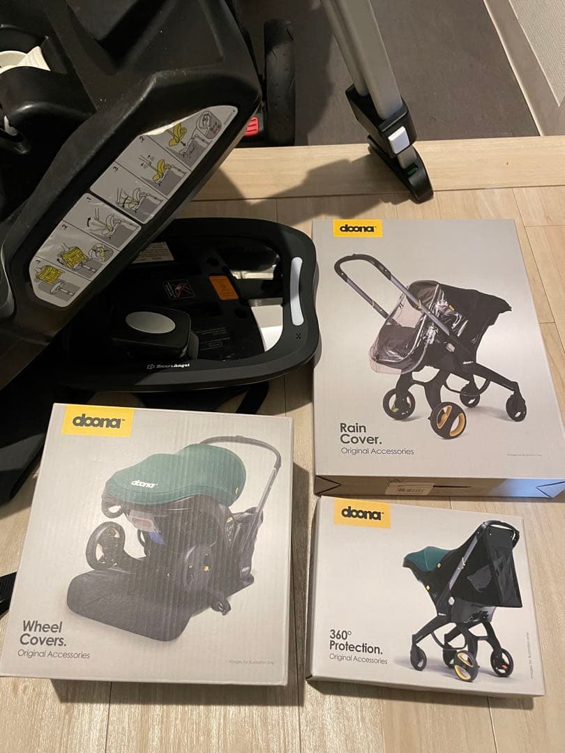 mkkun39様【中古】doona チャイルドシート ベビーカー グレー